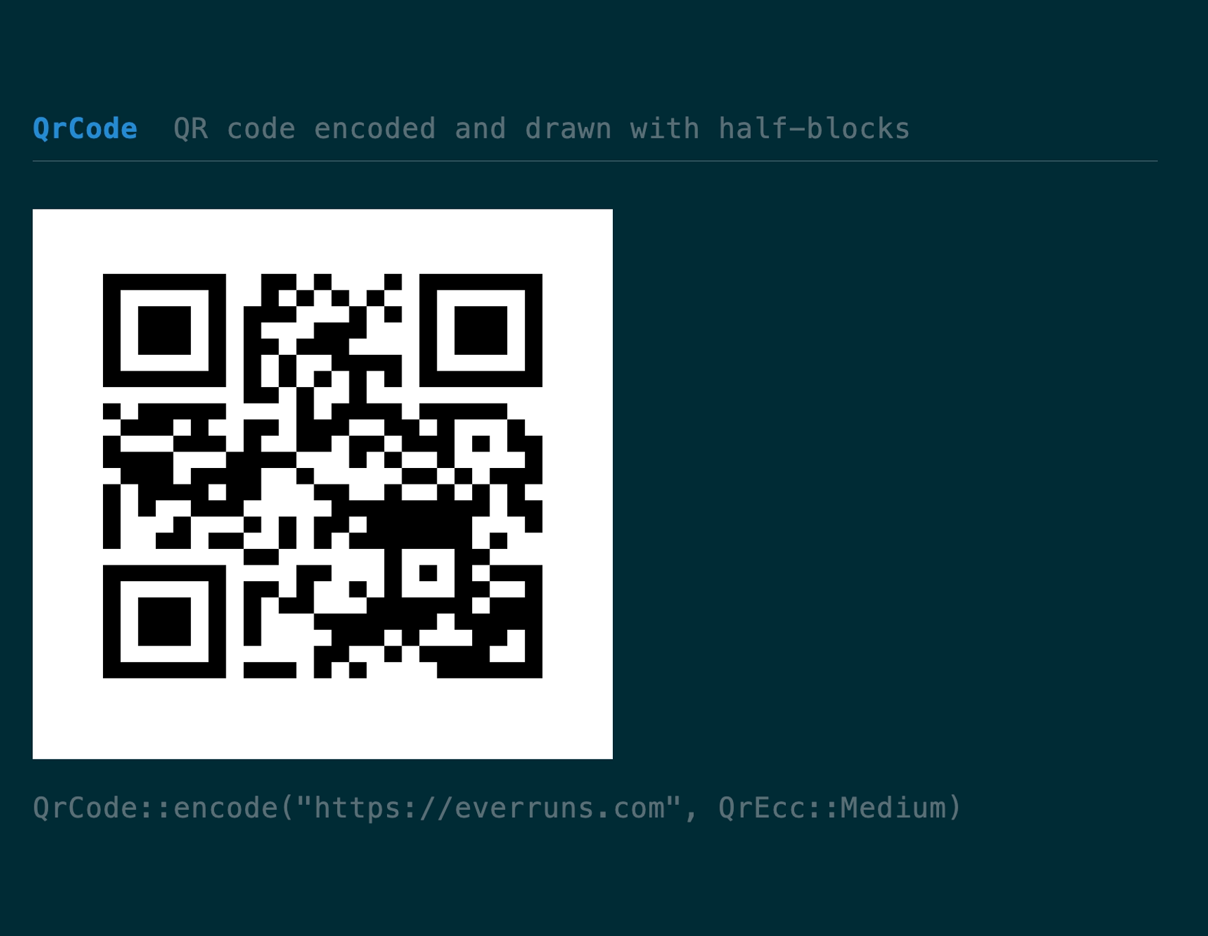 QrCode demo